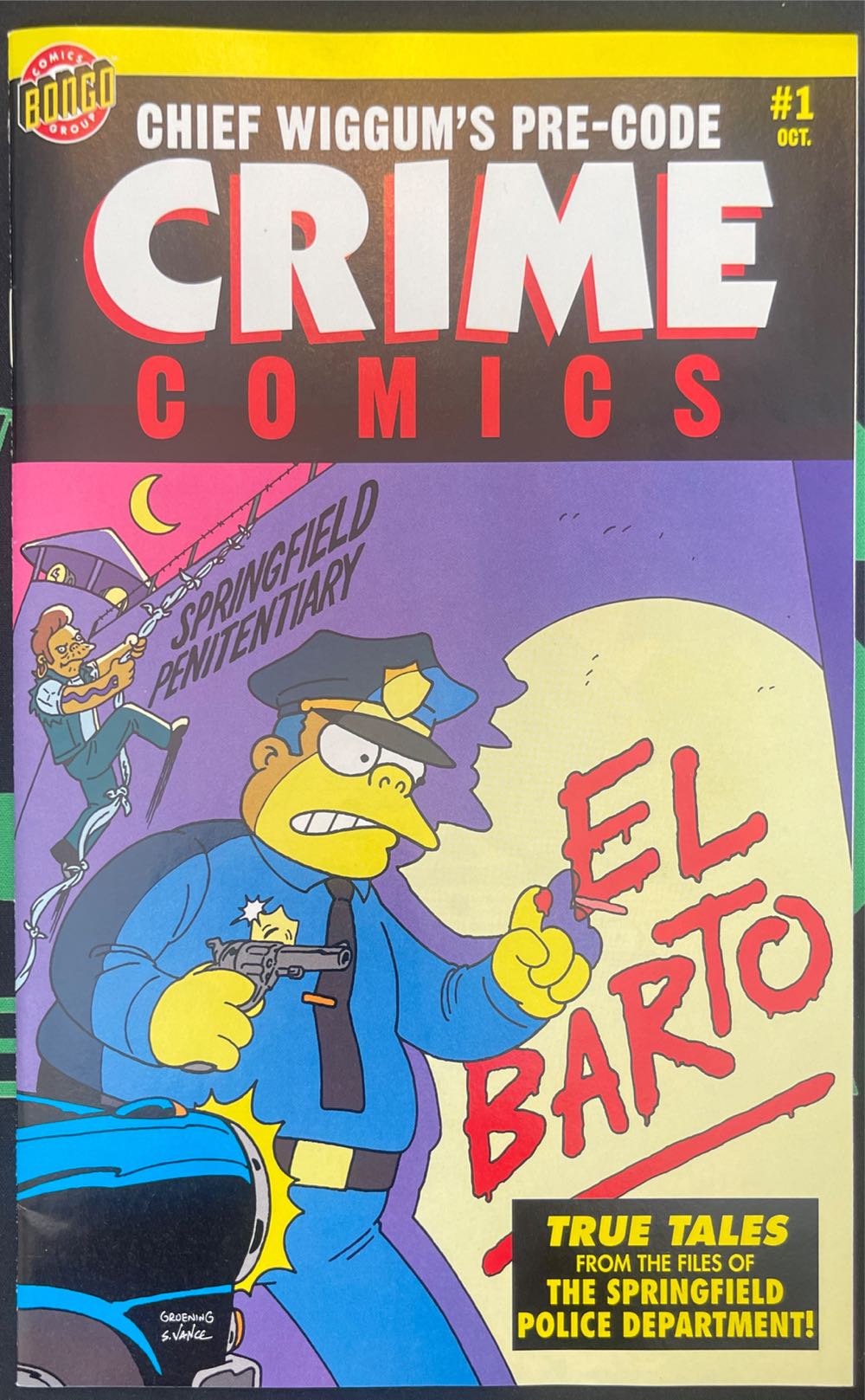 Simpsons Comics - Bongo (6 - Sep 1994) comic book collectible [Barcode 071486028512] - Main Image 2