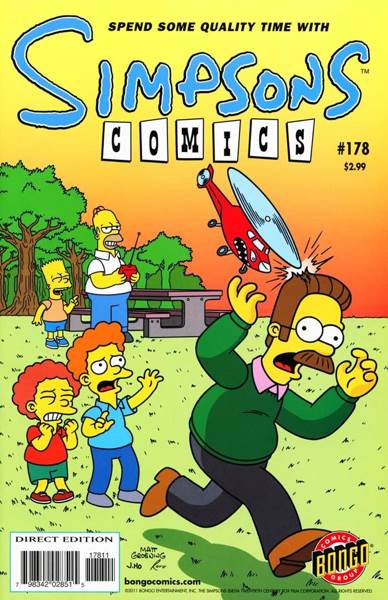 Simpsons Comics  (178) comic book collectible [Barcode 9780060955663] - Main Image 1