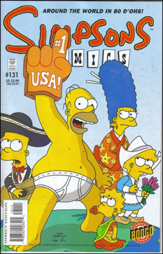 Simpsons Comics - Otter Press (#131) comic book collectible [Barcode 9780060955663] - Main Image 1