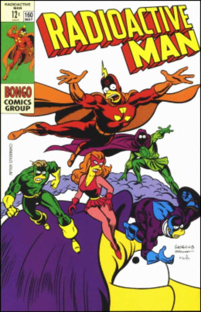 Simpsons Comics - Bongo Comics Group (#38) comic book collectible [Barcode 0060987626] - Main Image 2