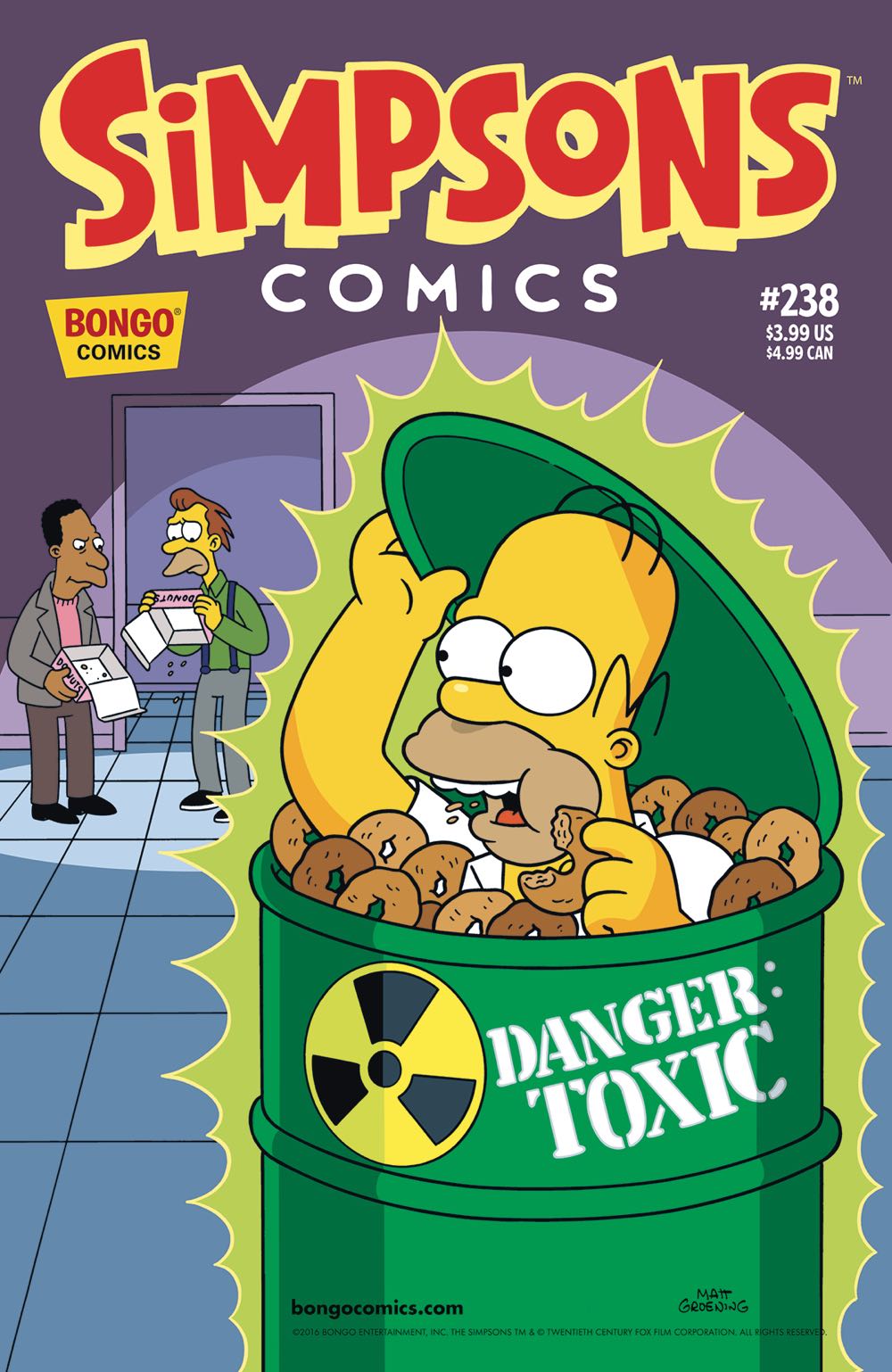 Simpsons Comics - Bongo Comics (62) comic book collectible [Barcode 9780060955663] - Main Image 4