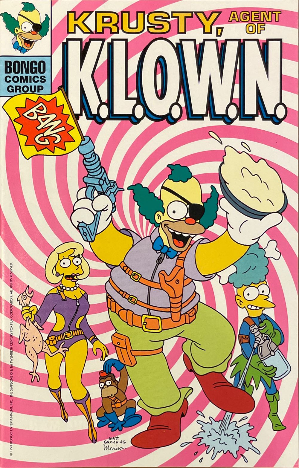 Simpsons Comics - Bongo (3 - Mar 1994) comic book collectible - Main Image 2