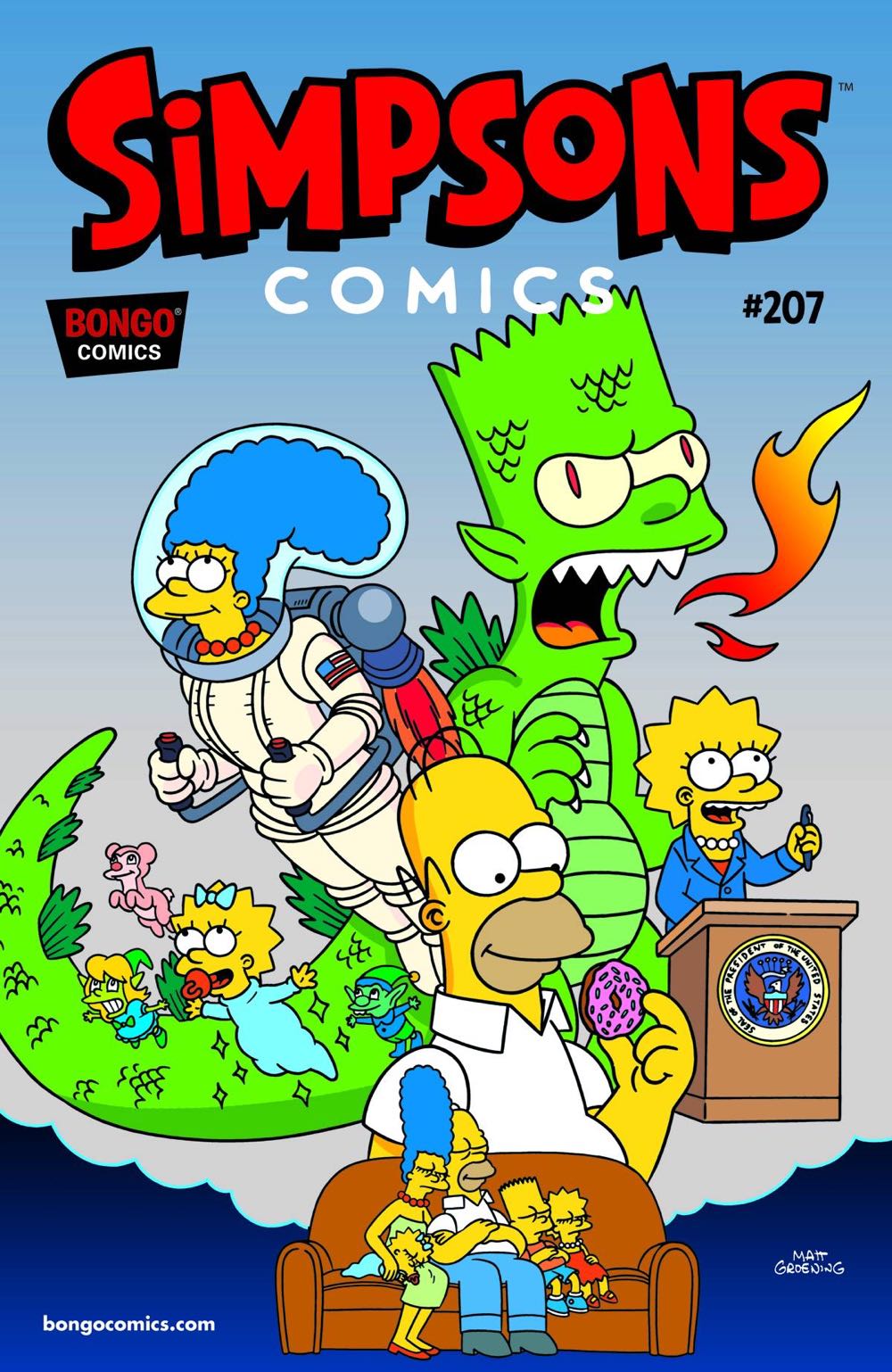 Simpsons Comics - Bongo Comics (103) comic book collectible - Main Image 3