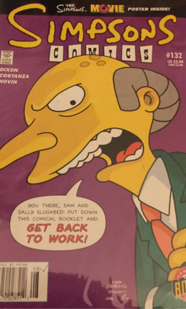 Simpsons Comics - Bongo Comics (132) comic book collectible - Main Image 1
