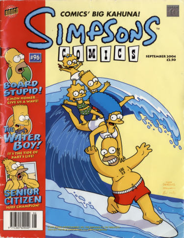 Simpsons Comics - Bongo Comics (96) comic book collectible - Main Image 3