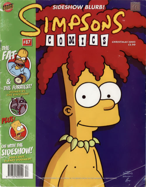 Simpsons Comics - Bongo Comics (87) comic book collectible - Main Image 4