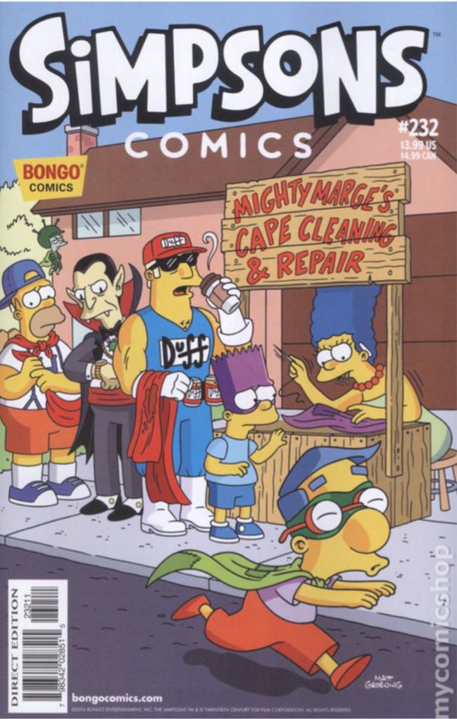 Simpsons Comics  (232) comic book collectible - Main Image 1