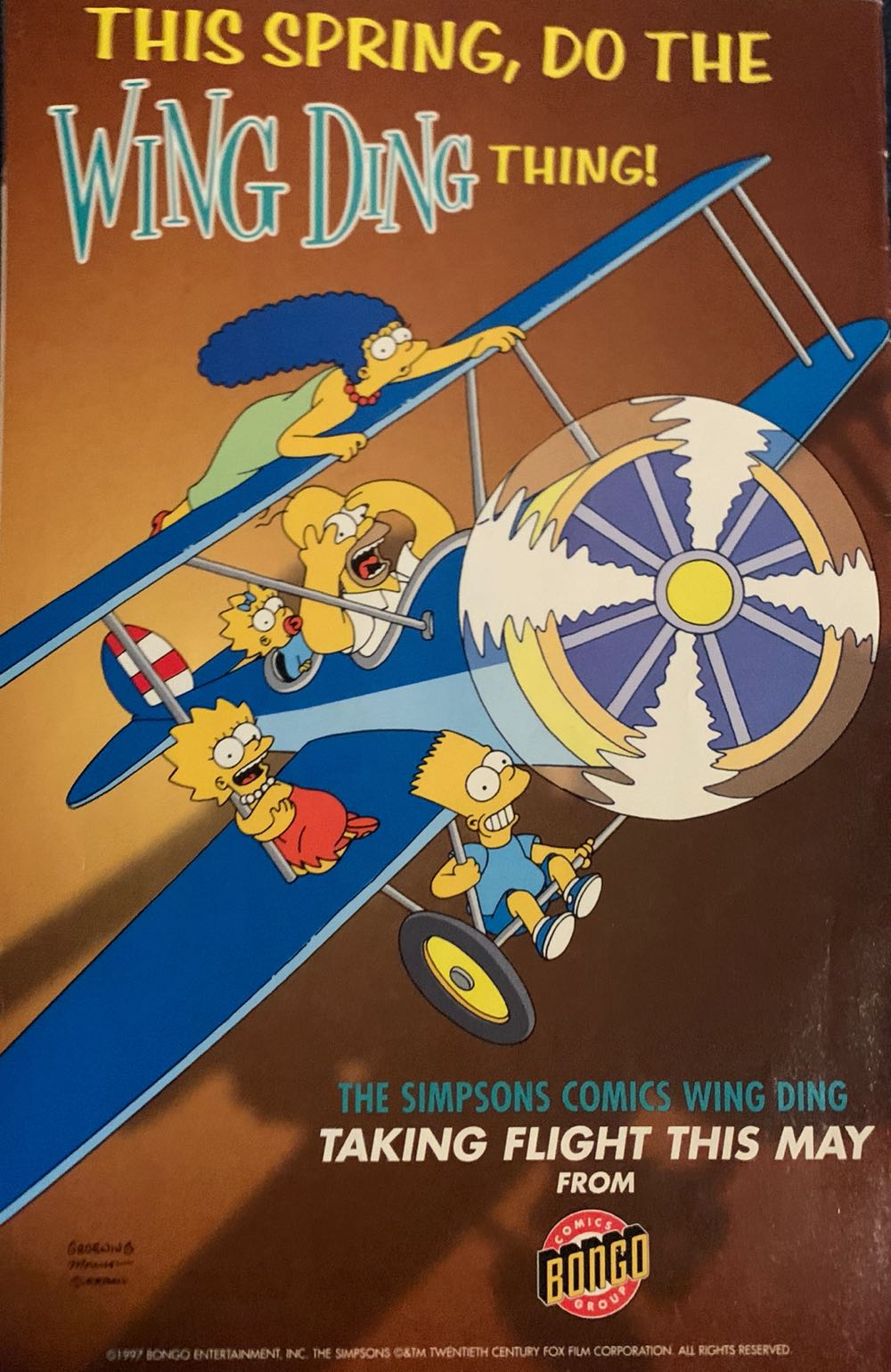 Simpsons Comics - Bongo Comics Group (30 - Apr 1997) comic book collectible [Barcode 07148602851230] - Main Image 2