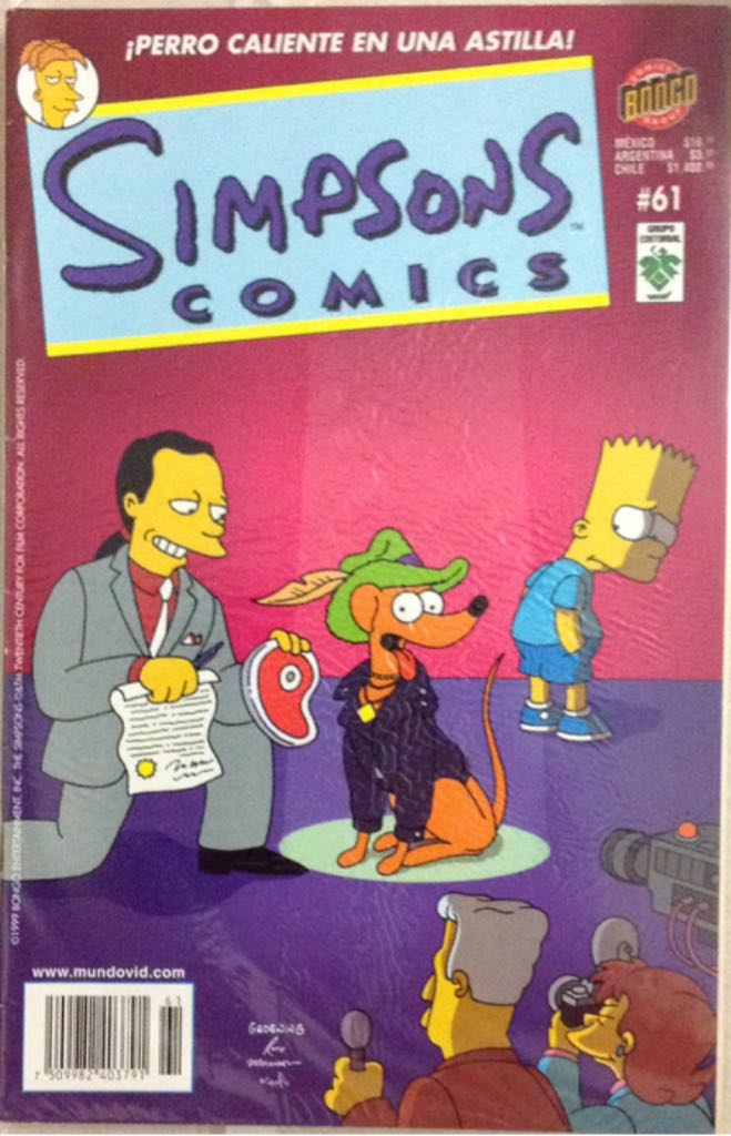 Simpsons Comics Bob’s Back!
