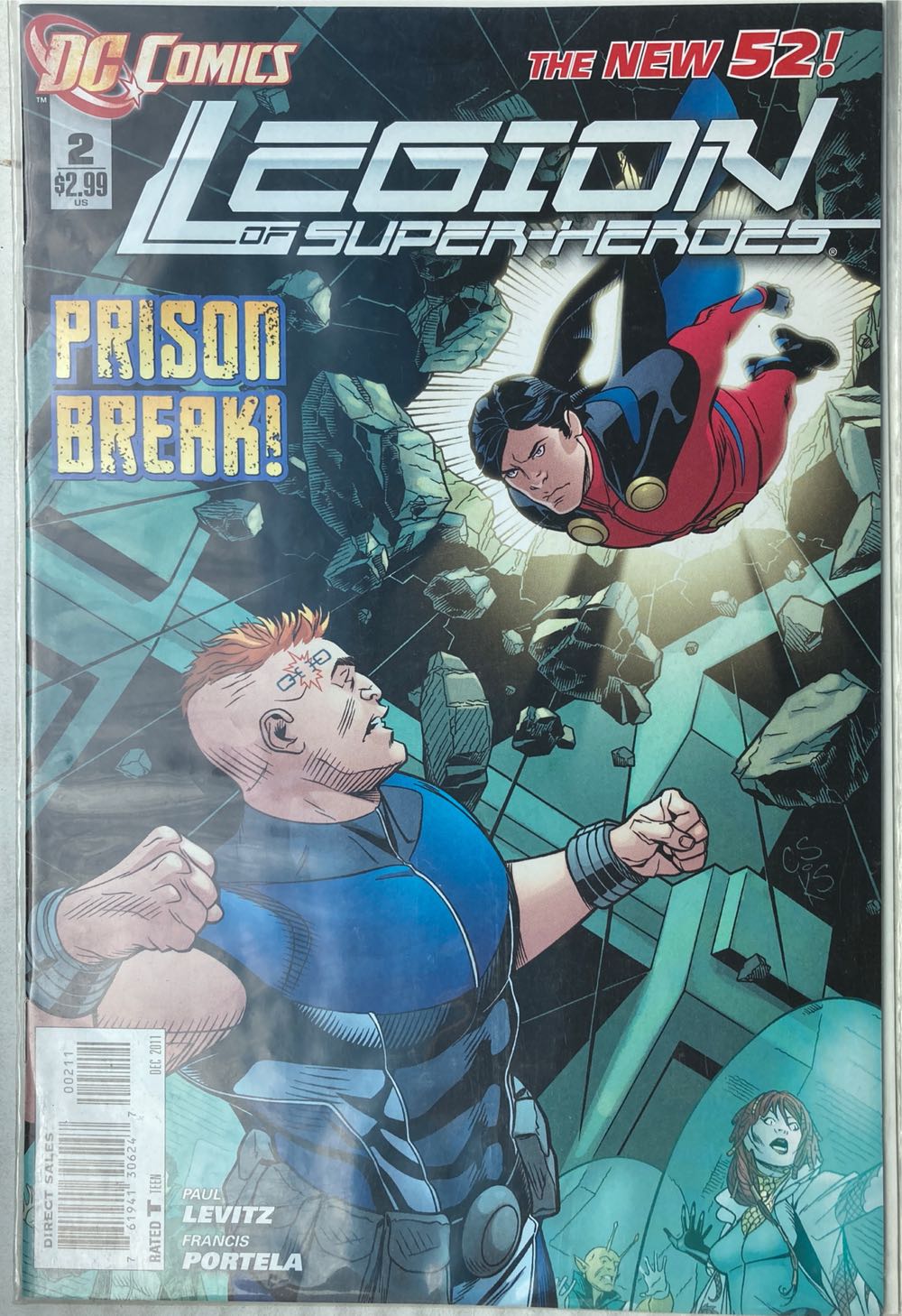 Legion of Super-Heroes - DC Comics (2) comic book collectible [Barcode 761941306247] - Main Image 2