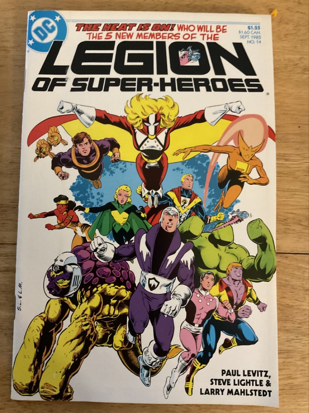 Legion of Super-Heroes - DC Comics (14 - Sep 1985) comic book collectible - Main Image 2