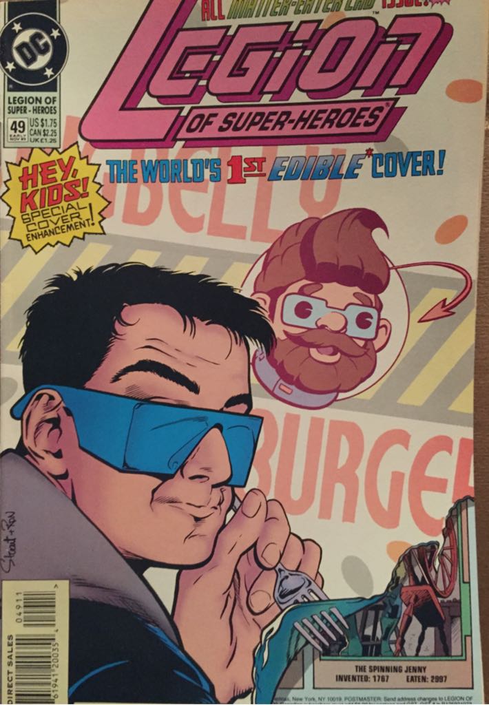 Legion of Super-Heroes - DC Comics (49 - Nov 1993) comic book collectible [Barcode 761941200354] - Main Image 1