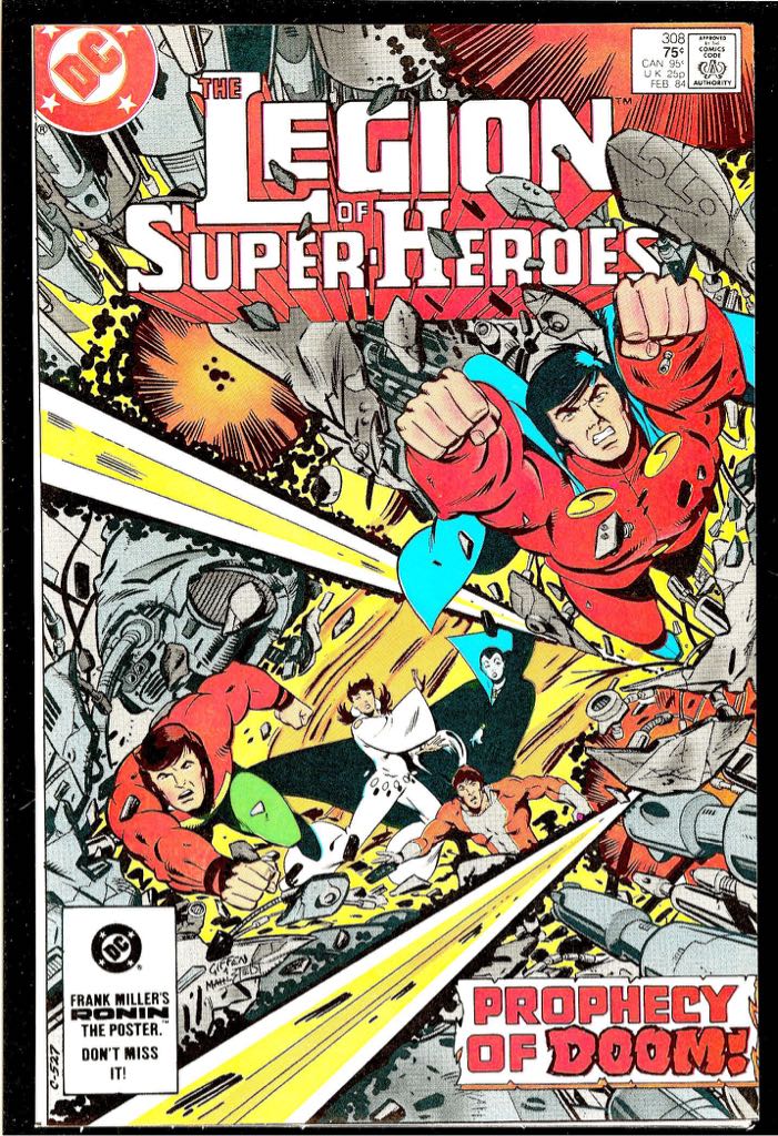 Legion of Super-Heroes - DC Comics (308 - Feb 1984) comic book collectible - Main Image 1