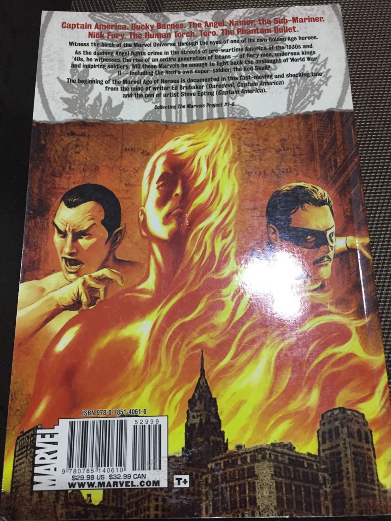 Marvels Project, The - Marvel Comic Group comic book collectible [Barcode 978078514061036] - Main Image 2