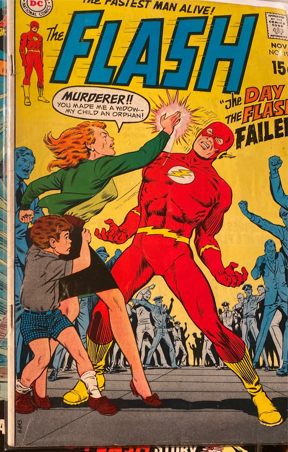 The Flash - DC (192 - Nov 1969) comic book collectible [Barcode 761941279695] - Main Image 4