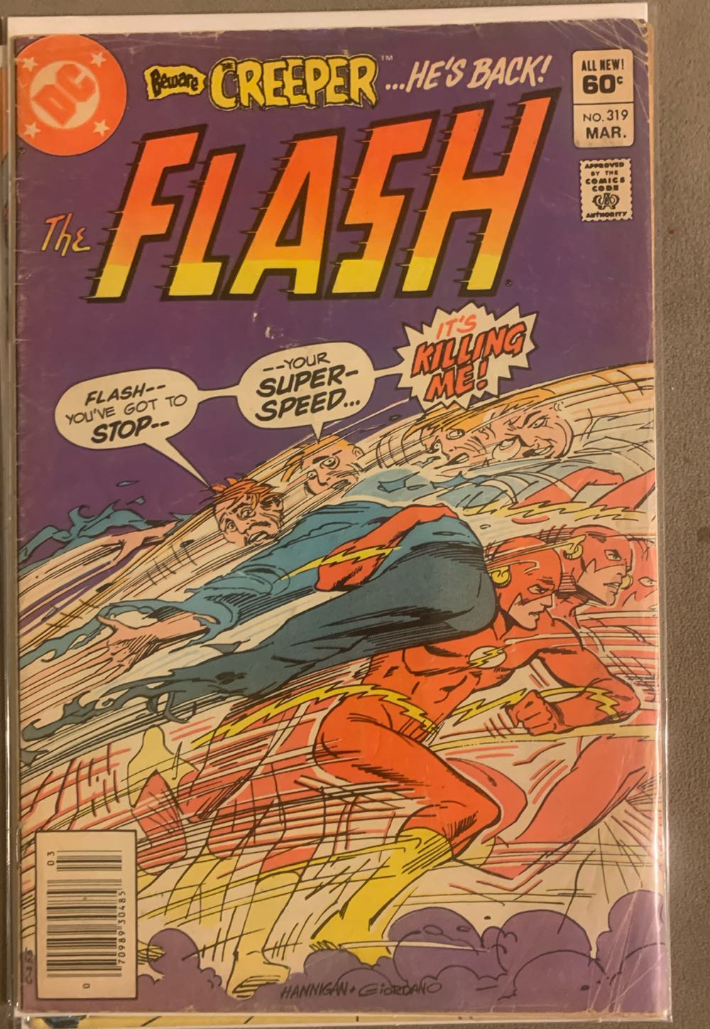 The Flash (Vol 1) - DC Comics (319 - Mar 1983) comic book collectible - Main Image 2