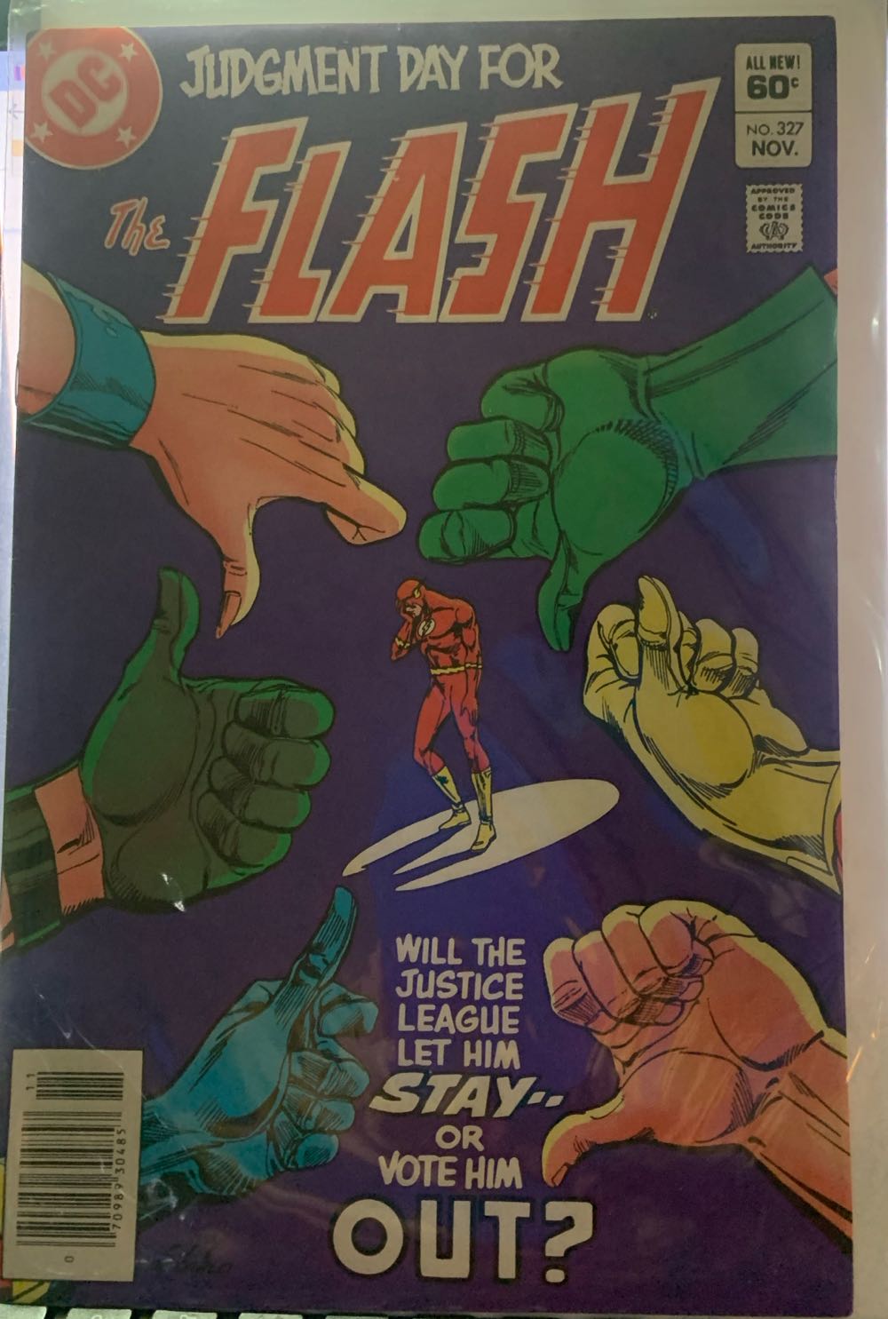Flash (Vol. 1) - DC Comics (327 - 11/1983) comic book collectible [Barcode 070989304857] - Main Image 2