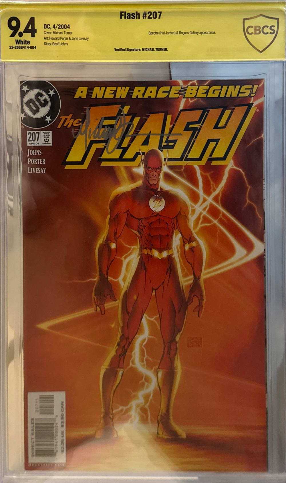 Flash, The - DC Comics - 9.4 (207 - Apr 2004) comic book collectible [Barcode 76194120024820711] - Main Image 2