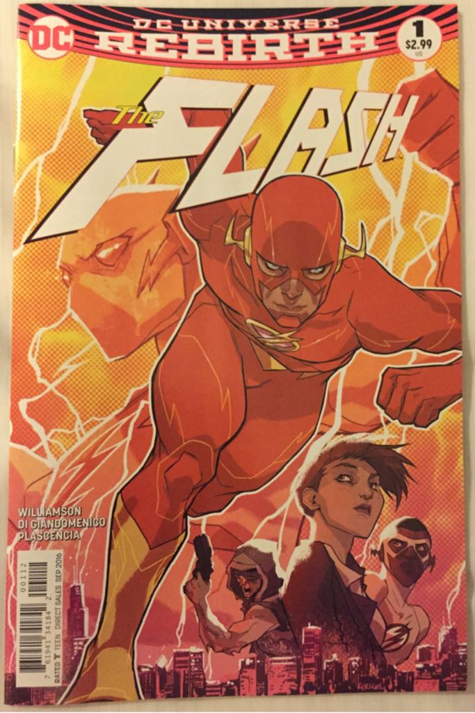 The Flash: DC Universe Rebirth - DC Comics (1 - Sep 2016) comic book collectible [Barcode 76194134184200112] - Main Image 1