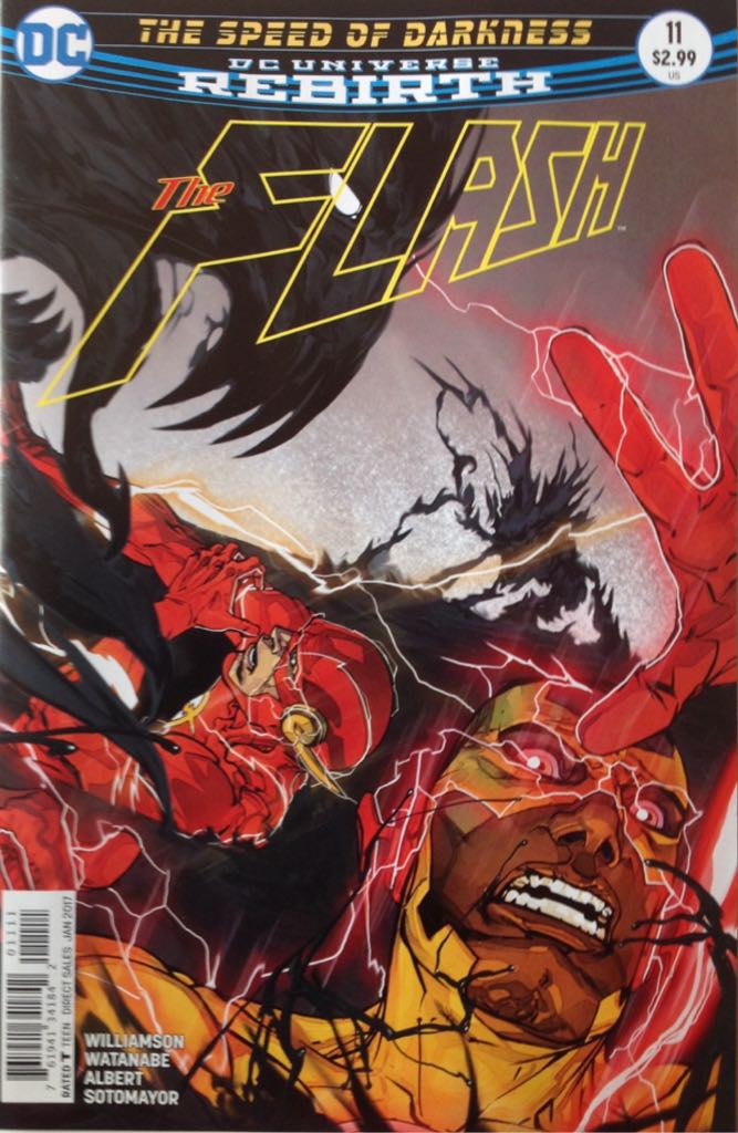 The Flash - DC Comics (11 - Jan 2017) comic book collectible [Barcode 76194134184201111] - Main Image 1