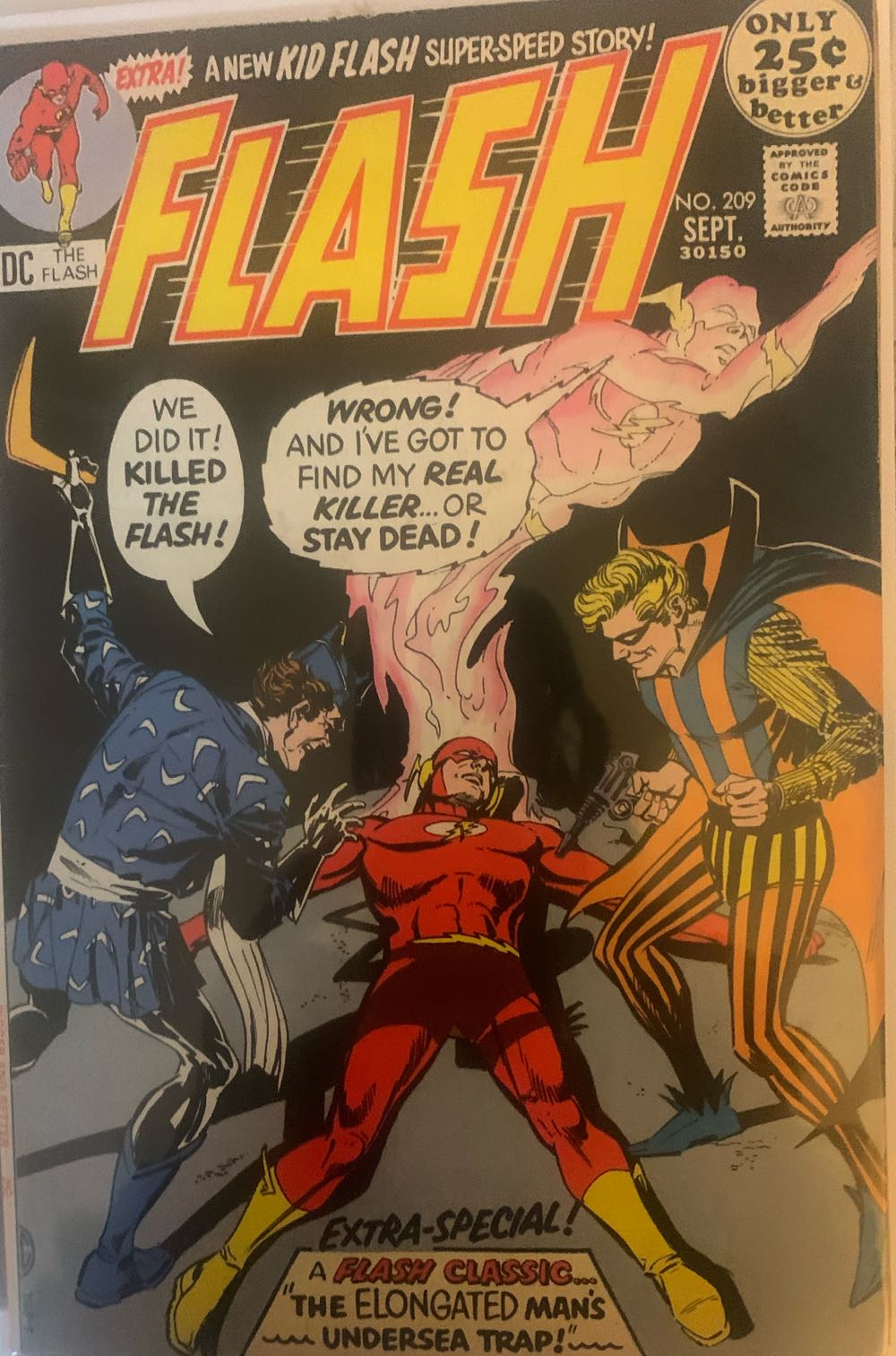 The Flash - DC (Detective Comics) (209 - 09/1971) comic book collectible - Main Image 3