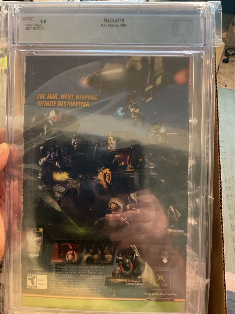 Flash (2nd Series) - DC Comics (219 - Apr 2005) comic book collectible [Barcode 76194120024821911] - Main Image 3