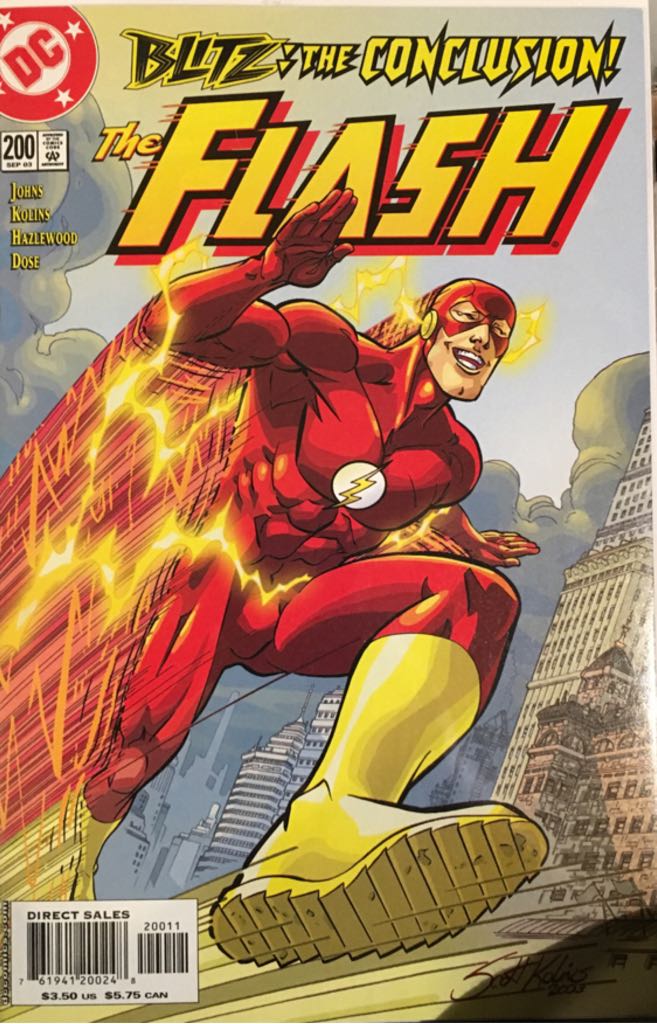 The Flash v2 - DC Comics (200 - Sep 2003) comic book collectible [Barcode 76194120024820011] - Main Image 1
