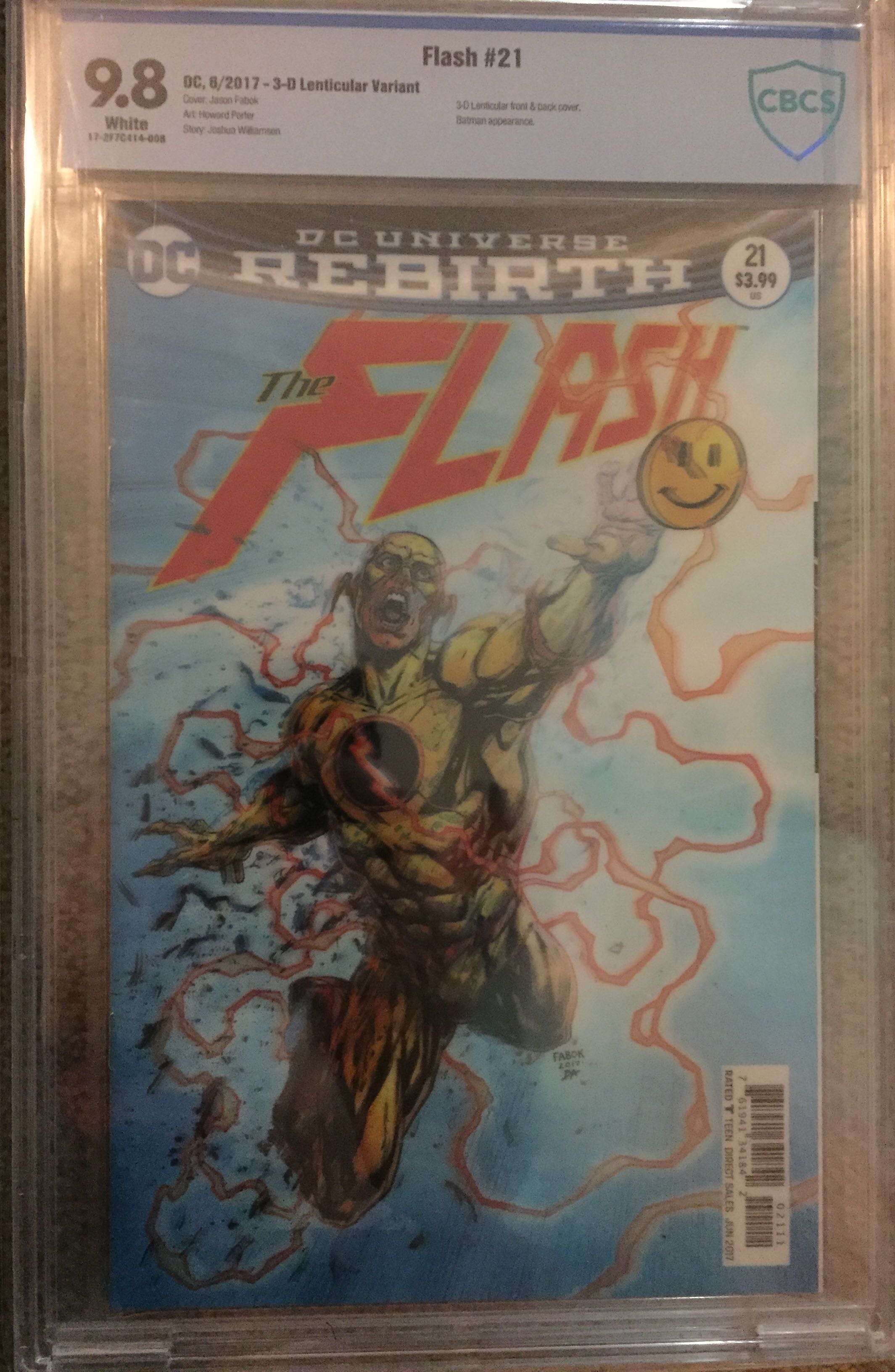 Flash, The - DC Comics (21 - Jun 2017) comic book collectible [Barcode 76194134184202111] - Main Image 3