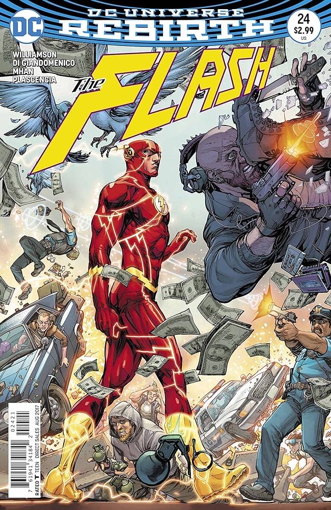 The Flash - DC (24 - Aug 2017) comic book collectible [Barcode 76194134184202411] - Main Image 2