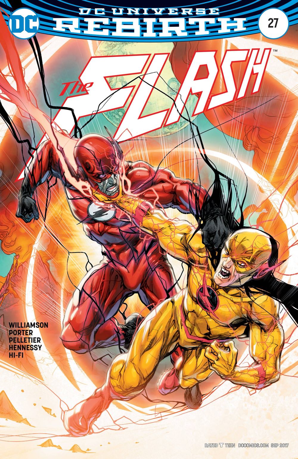 The Flash - DC Comics (27 - Jul 2017) comic book collectible [Barcode 76194134184202711] - Main Image 2