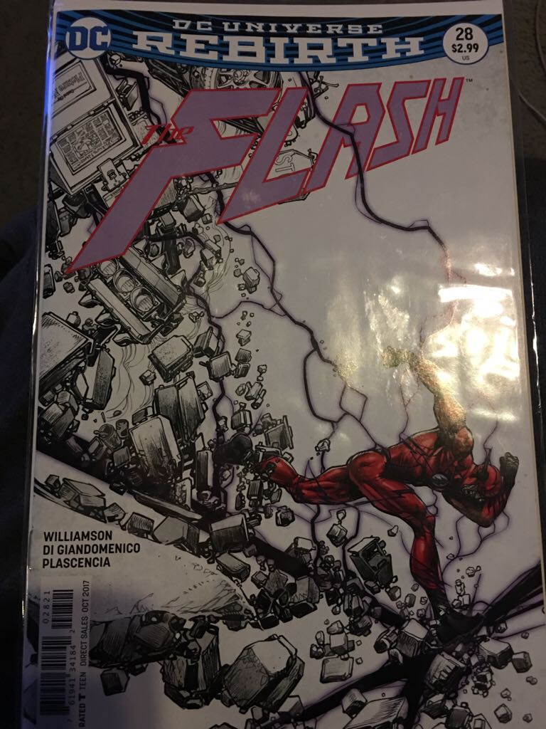 The Flash - DC Comics (28 - Oct 2017) comic book collectible [Barcode 76194134184202821] - Main Image 1