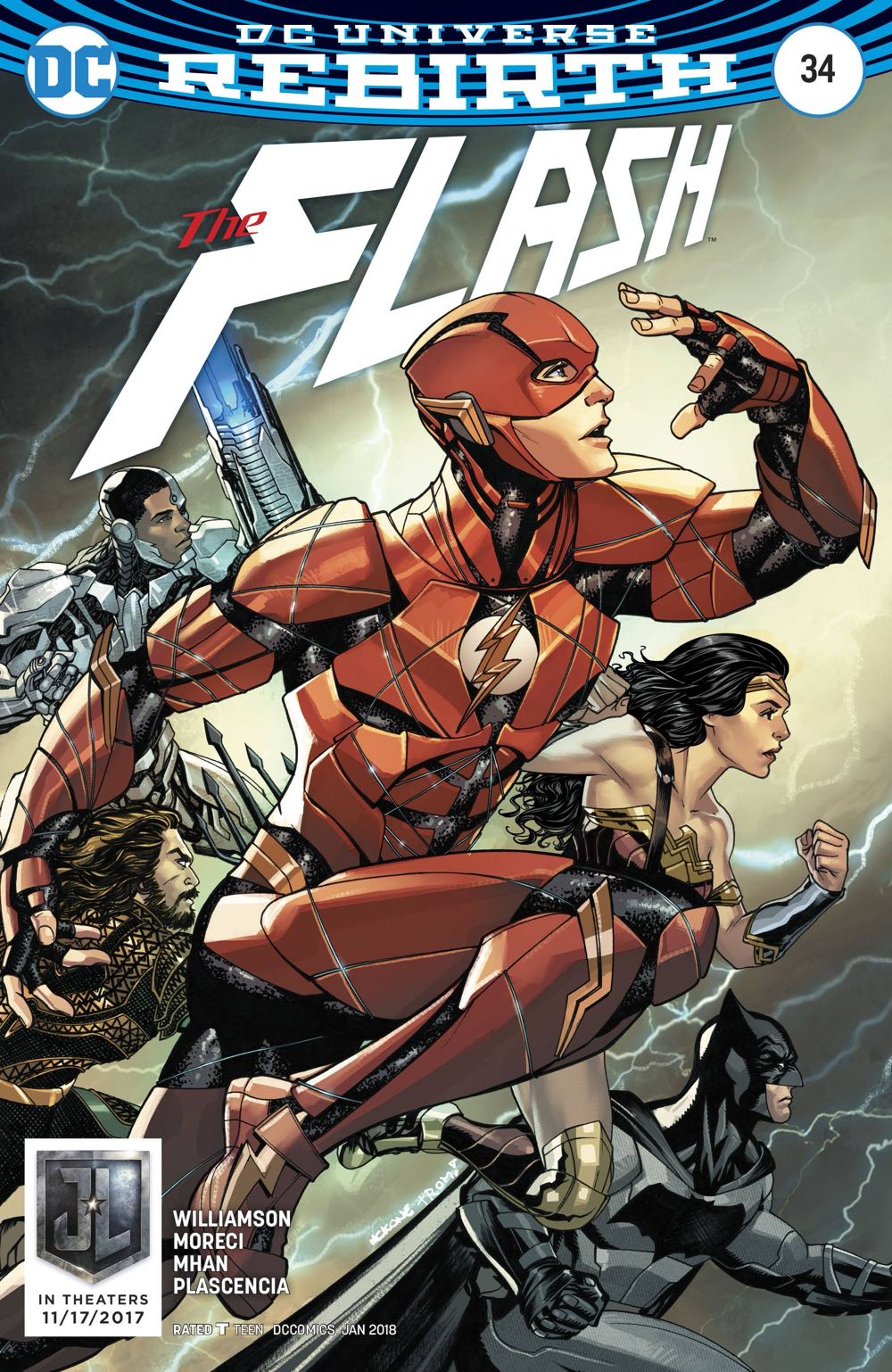 Flash (2016) - DC (Detective Comics) (34 - Jan 2018) comic book collectible [Barcode 761941341842] - Main Image 2