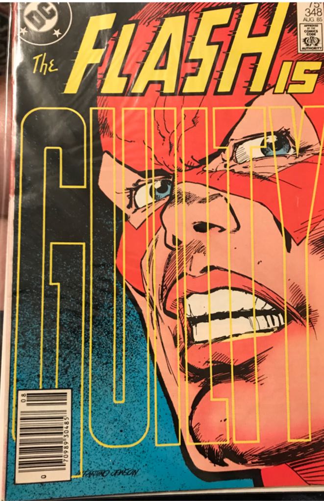 Flash - ARCH/RUN (348 - Aug 1985) comic book collectible [Barcode 07098930485708] - Main Image 1