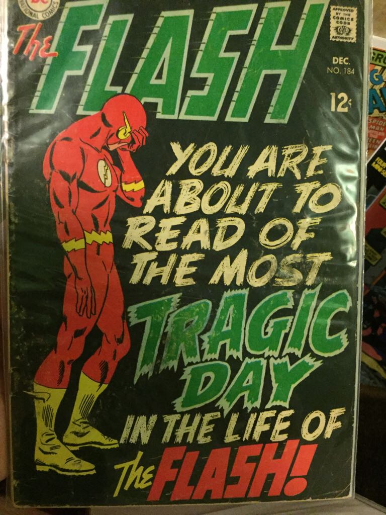 The Flash #184 - DC (184 - 12/1968) comic book collectible - Main Image 2