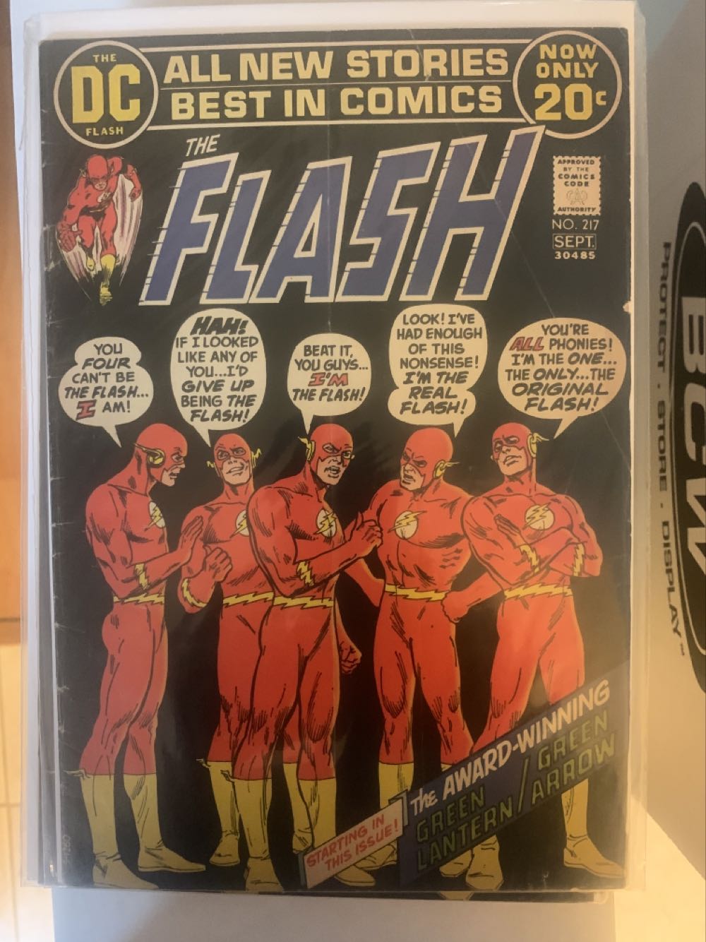 The Flash - DC Comics (217 - Jul 1972) comic book collectible - Main Image 2