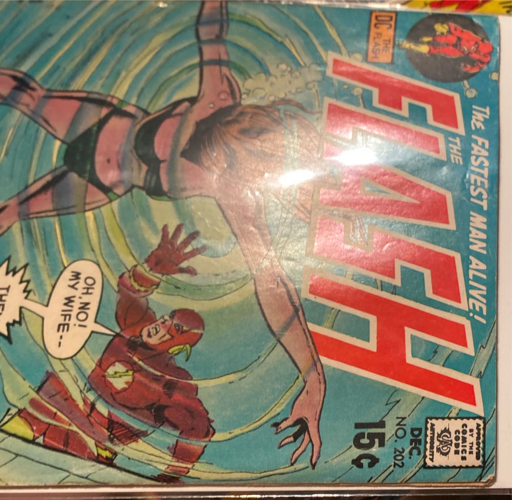 The Flash Vol 1 - DC (202 - Dec 1970) comic book collectible [Barcode 761941279695] - Main Image 4