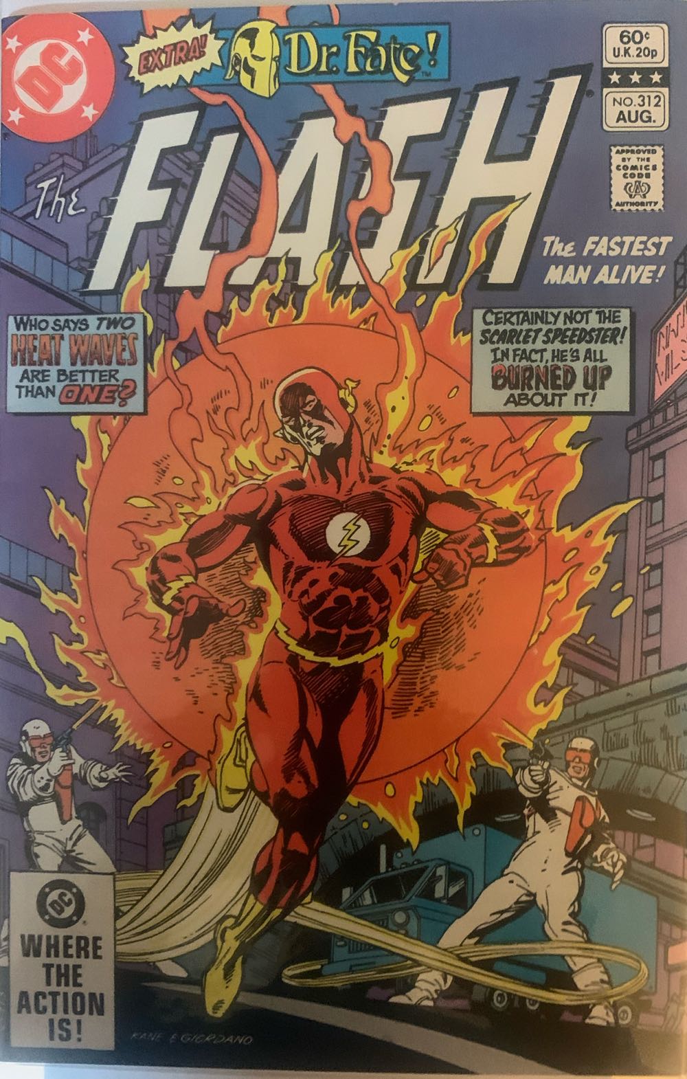 The Flash - DC Comics (312 - Aug 1982) comic book collectible - Main Image 2