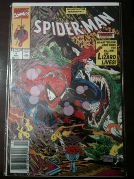 Spider-Man - Marvel (4 - Nov 1990) comic book collectible [Barcode 071486013211] - Main Image 1