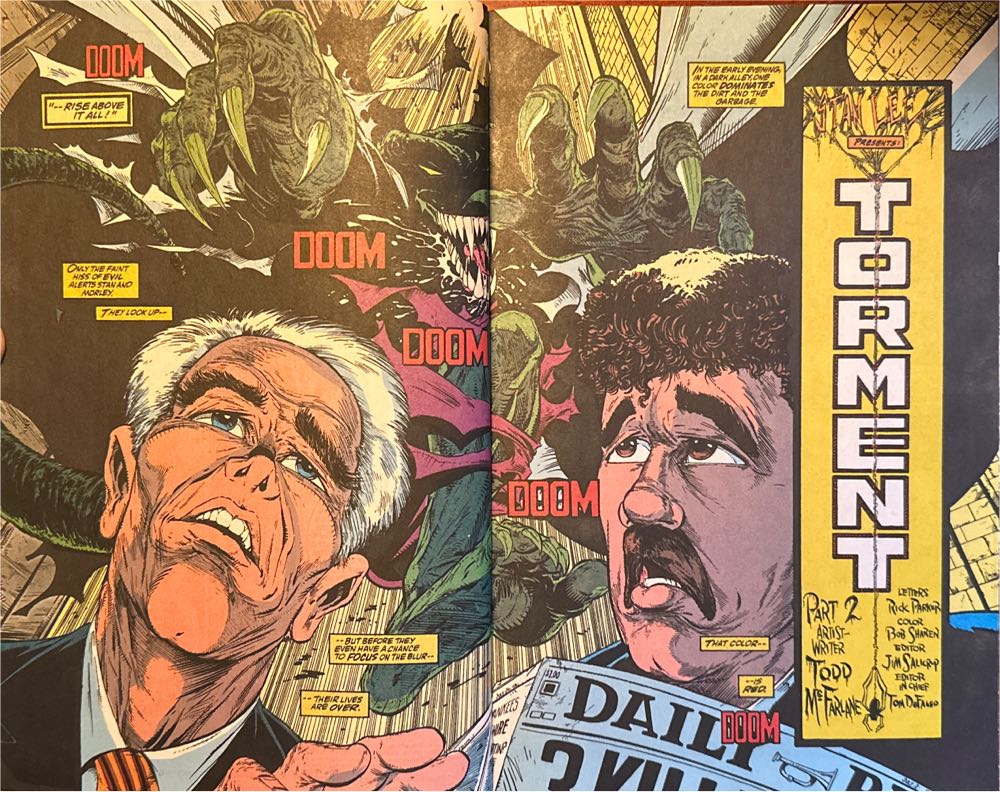 Spider-Man - Marvel Comics (2 - Sep 1990) comic book collectible [Barcode 071486013211] - Main Image 2