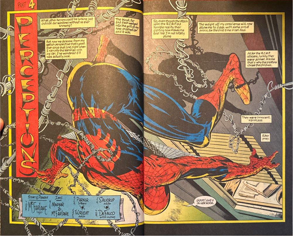 Spider-Man - Marvel (11 - Jun 1991) comic book collectible [Barcode 071486013211] - Main Image 3