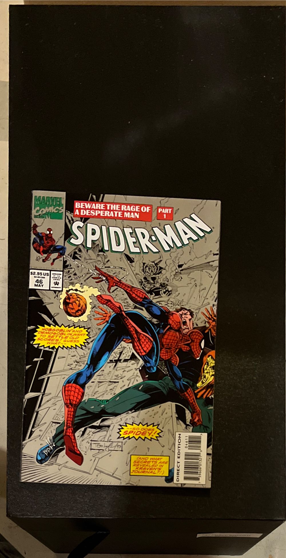Spider-Man - Marvel Comics (46 - May 1994) comic book collectible [Barcode 759606013210] - Main Image 2