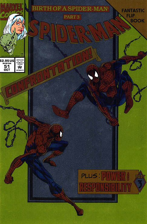 Spider-Man - Marvel Comics (51 - Oct 1994) comic book collectible [Barcode 725274013210] - Main Image 2