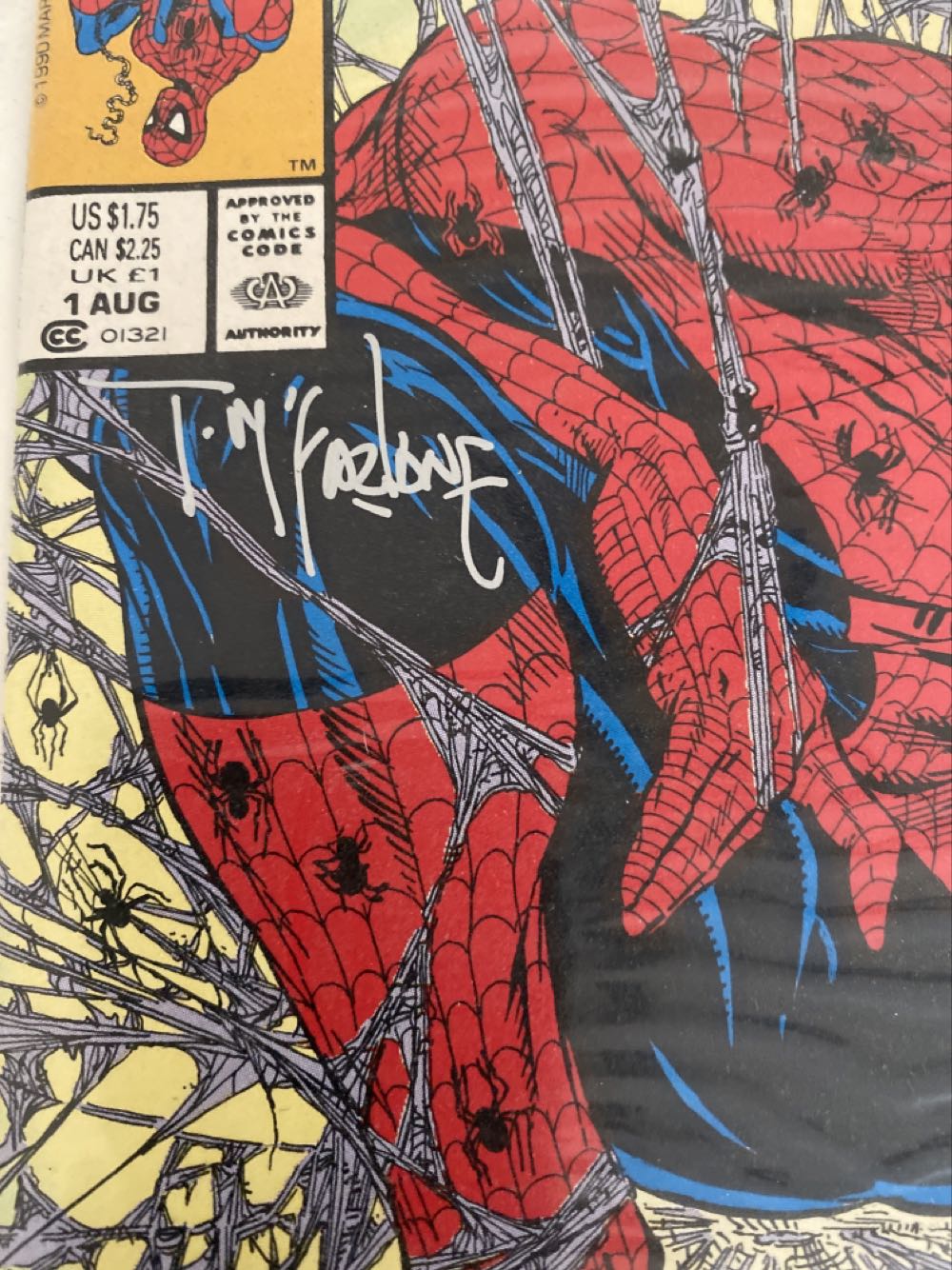 Spider-Man - Marvel (1 - Aug 1990) comic book collectible [Barcode 75960605685904411] - Main Image 3