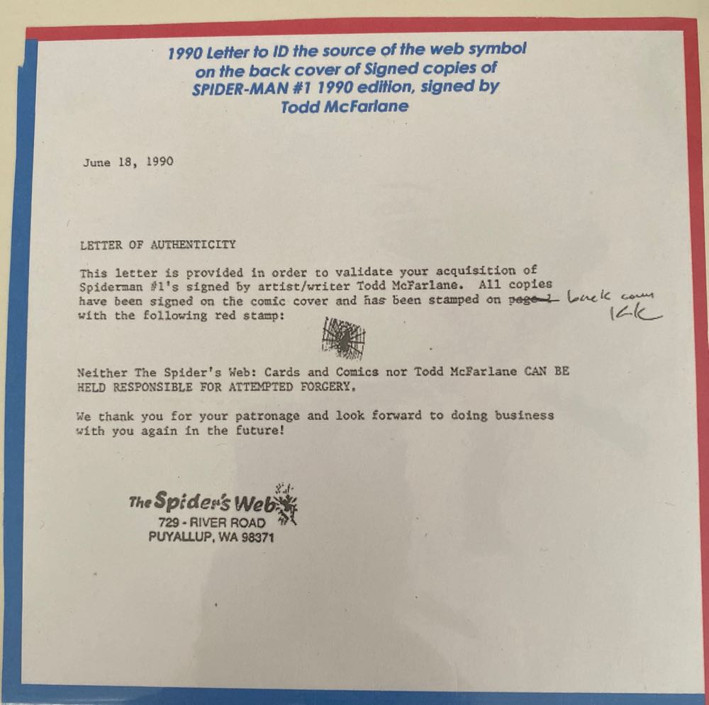 Spider-Man - Marvel (1 - Aug 1990) comic book collectible [Barcode 75960605685904411] - Main Image 4