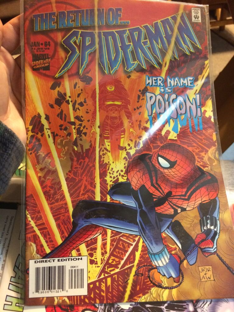 Spider-Man - Marvel Comics (64 - Jan 1996) comic book collectible [Barcode 759606013210] - Main Image 1