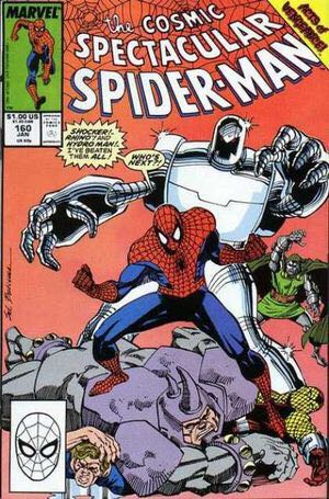 Peter Parker:  The Spectacular Spider-Man - Marvel (160 - Jan 1990) comic book collectible [Barcode 071486021995] - Main Image 1