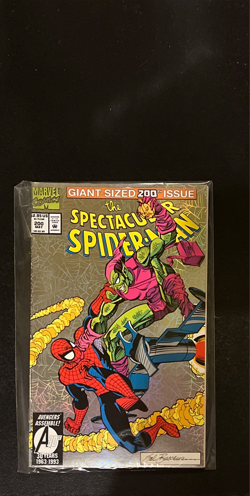 Spider-Man, The Spectacular - Marvel Comics (200 - 05/1993) comic book collectible [Barcode 071486021995] - Main Image 2