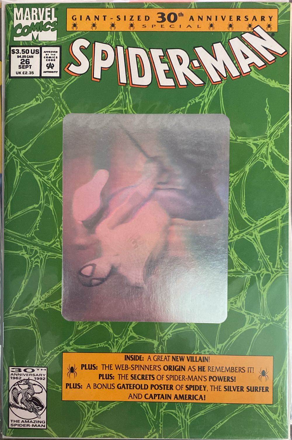 Spider-Man - Marvel Comics (26 - Sep 1992) comic book collectible - Main Image 2