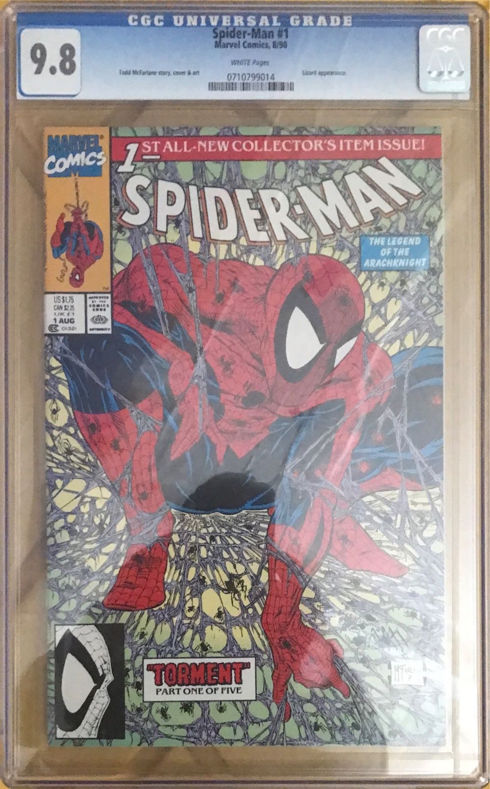 Spider-Man - Marvel Comics (1 - Aug 1990) comic book collectible - Main Image 2