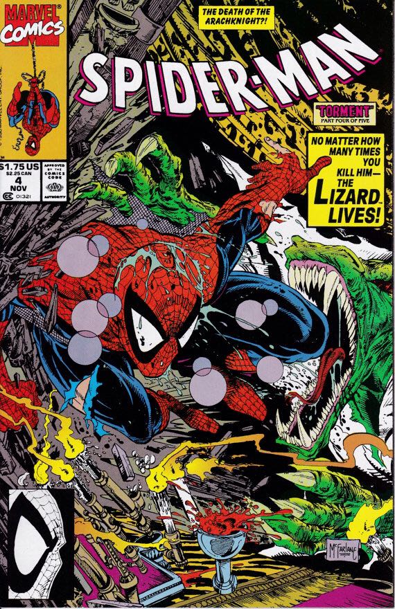 Spider-Man - Marvel Comics (4 - 11/1990) comic book collectible - Main Image 1